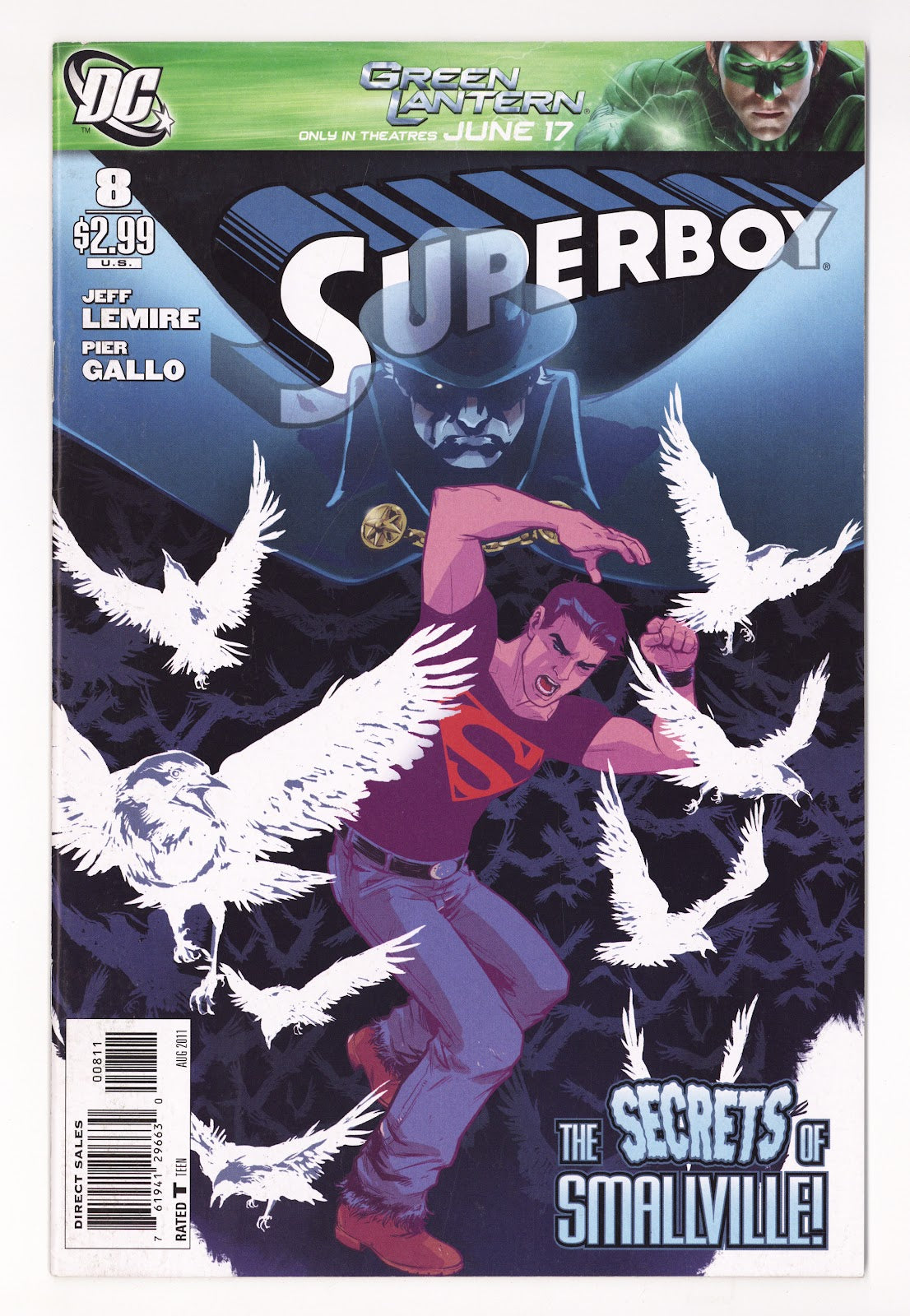Superboy Vol 4 8  High Grade   (2011)     