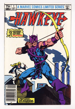 Hawkeye Vol 1 1 FN (6.0) (1983) Canadian Price Variant