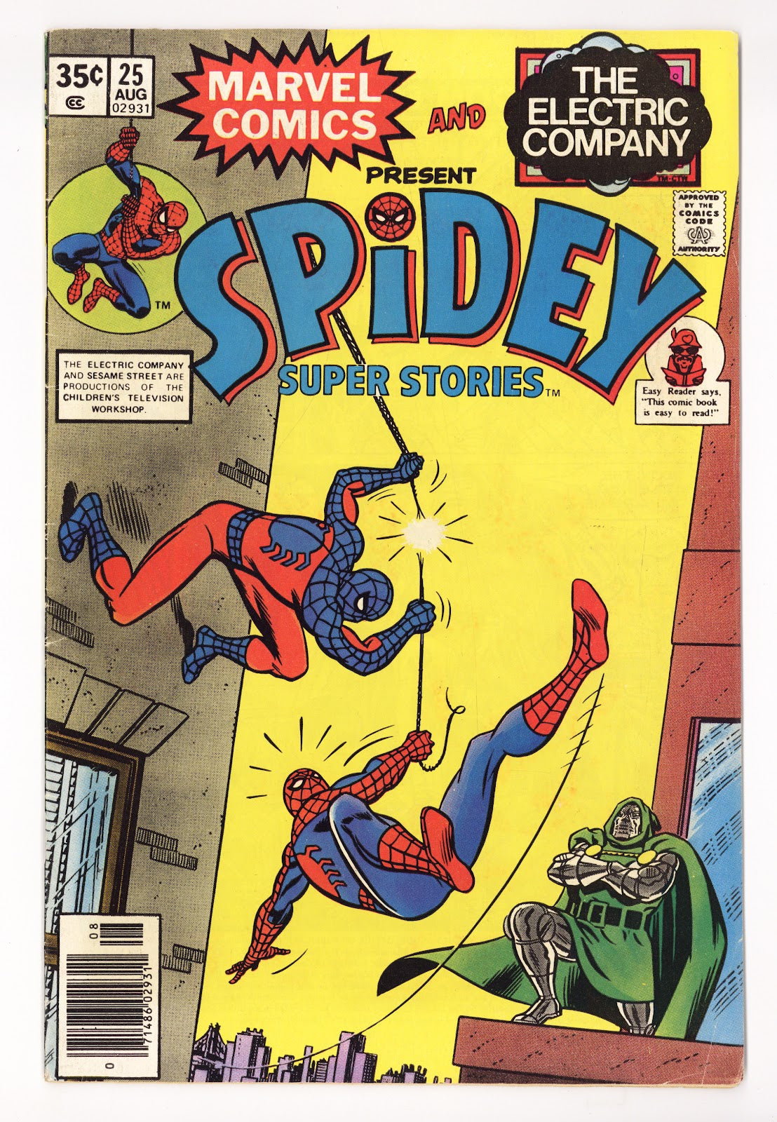 Spidey Super Stories 25 FN+ (6.5) (1977)  