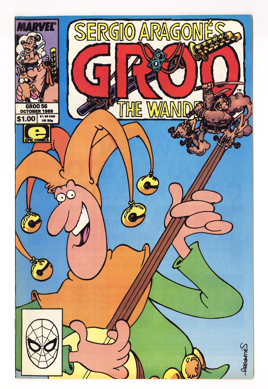 Sergio Aragones Groo the Wanderer Vol 2 56  Mid Grade   (1989)