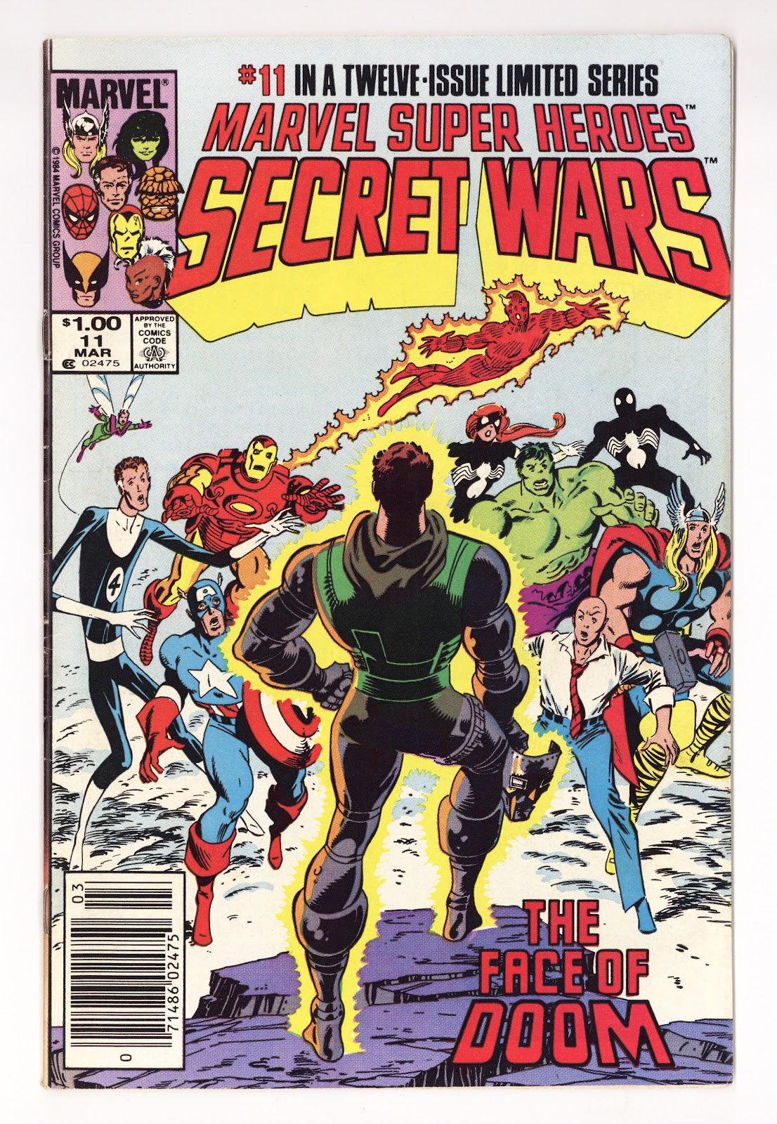 Marvel Super-Heroes Secret Wars Vol 1 11 FN (6.0) (1985) Canadian Price Variant 
