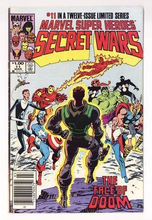 Marvel Super-Heroes Secret Wars Vol 1 11 FN (6.0) (1985) Canadian Price Variant