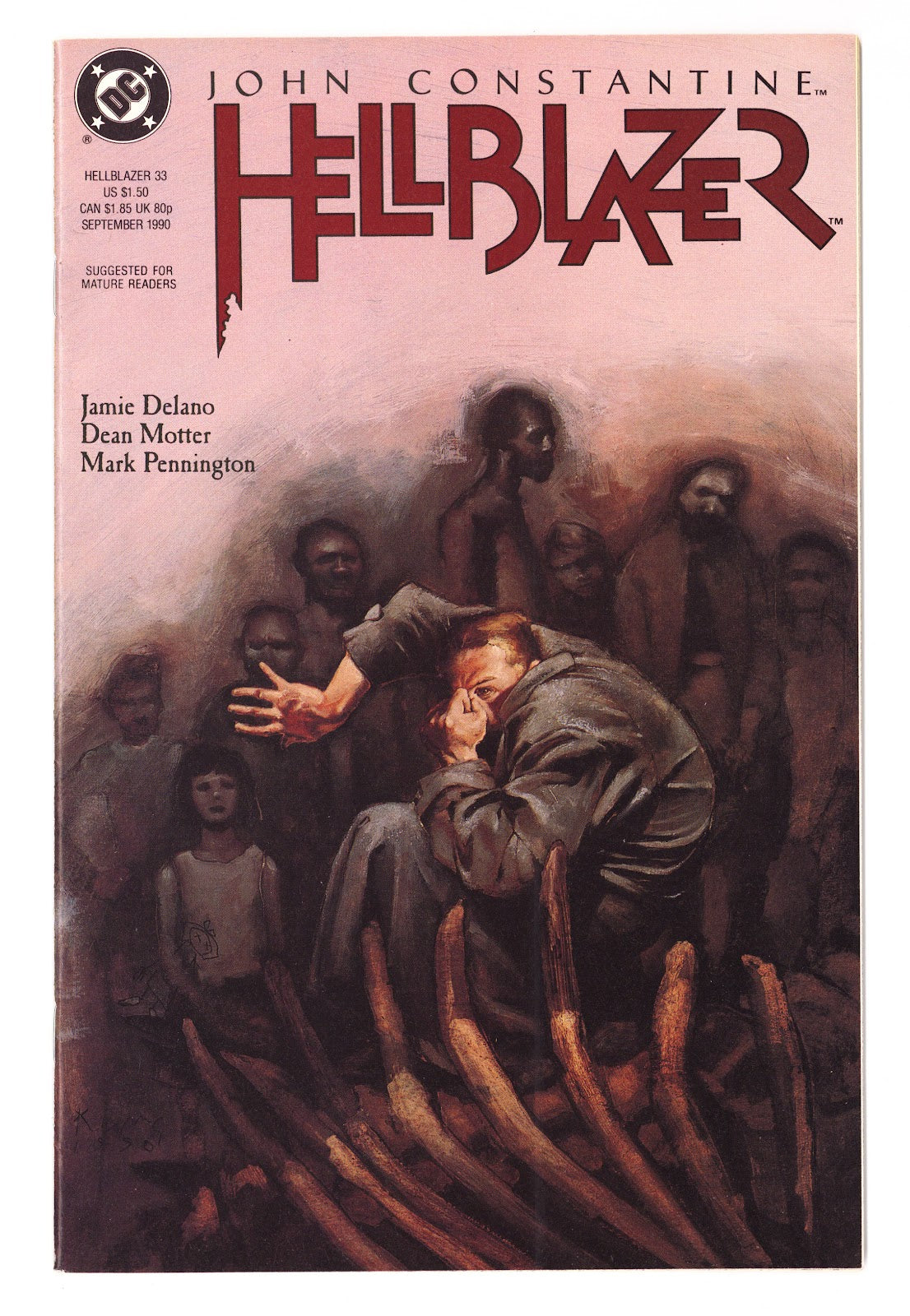 Hellblazer Vol 1 33  High Grade   (1990)