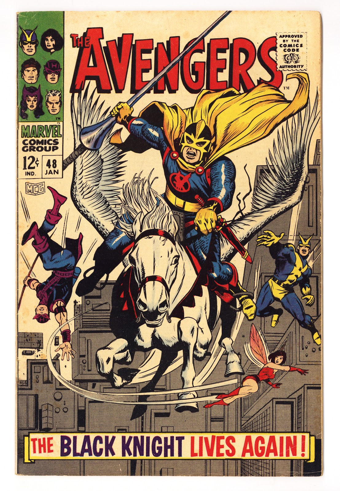 The Avengers Vol 1 48 FN (6.0) (1968) 