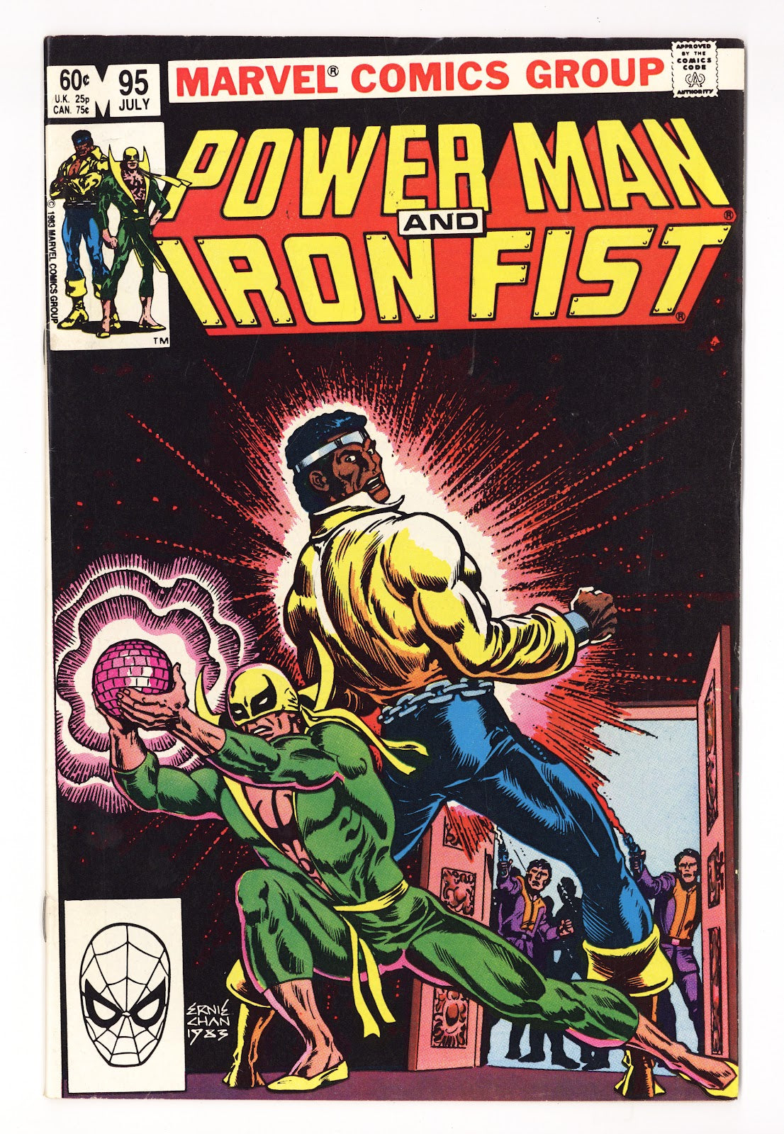 Power Man and Iron Fist Vol 1 95  Mid Grade   (1983)   Direct  