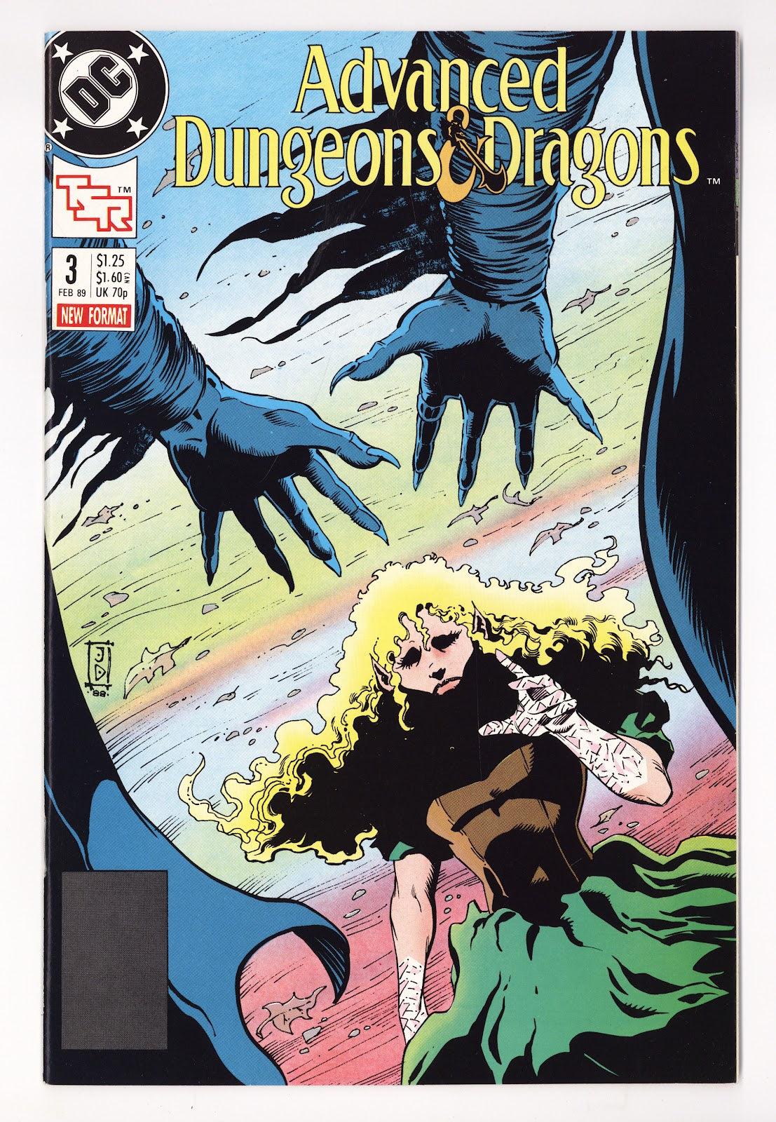 Advanced Dungeons & Dragons Comic Book 3 High Grade (1989) 