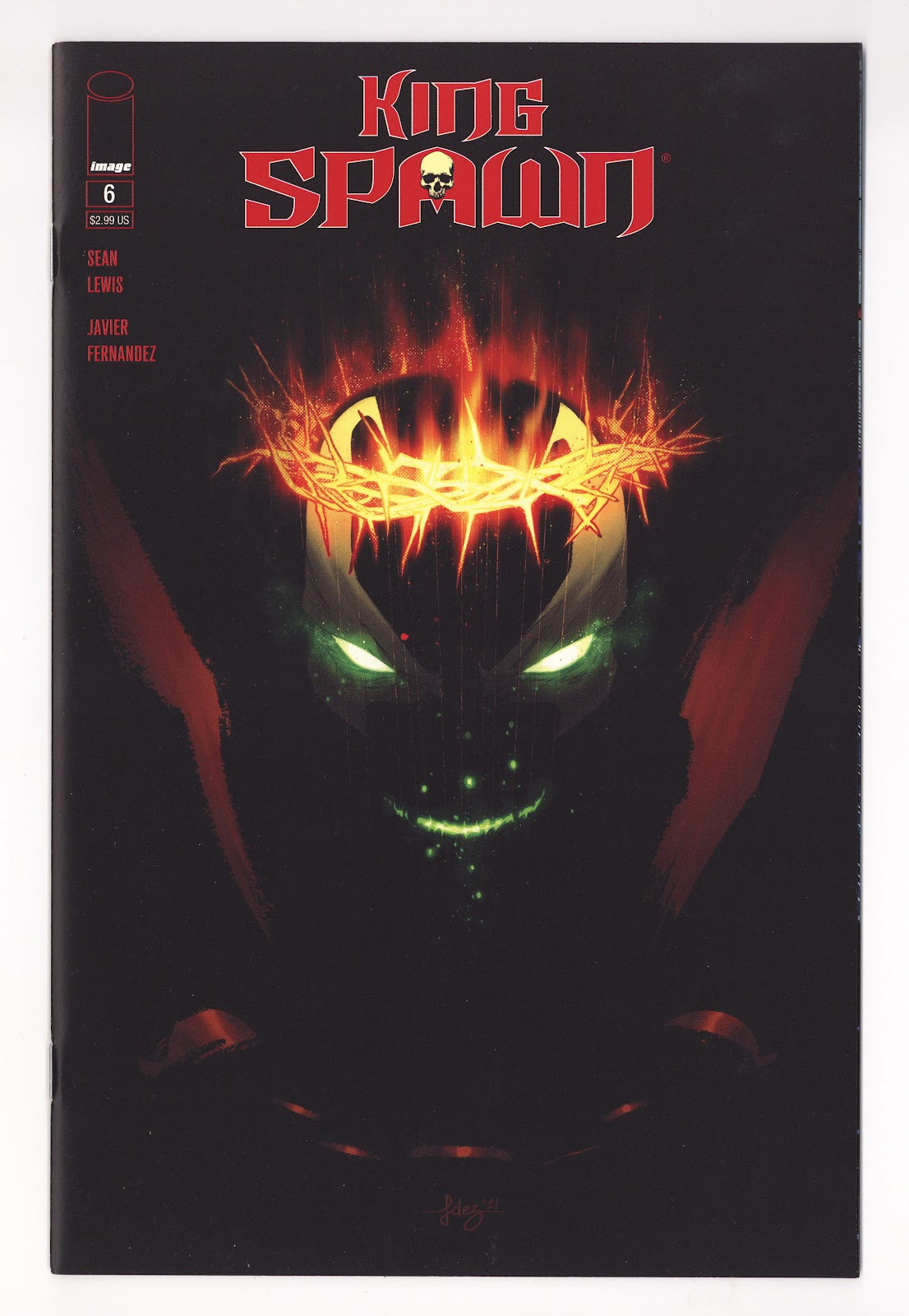 King Spawn 6 High Grade (2022) Fernandez Variant 