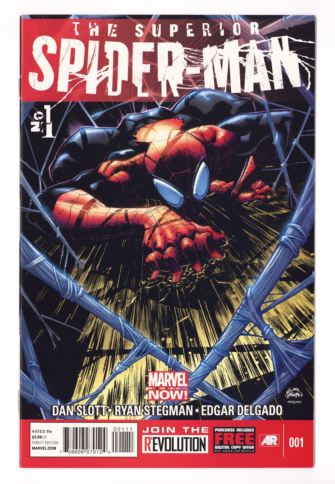 Superior Spider-Man Vol 1 1 Mid Grade (2013)  