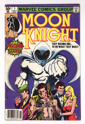 Moon Knight Vol 1 1  VG- (3.5)   (1980)   Newsstand
