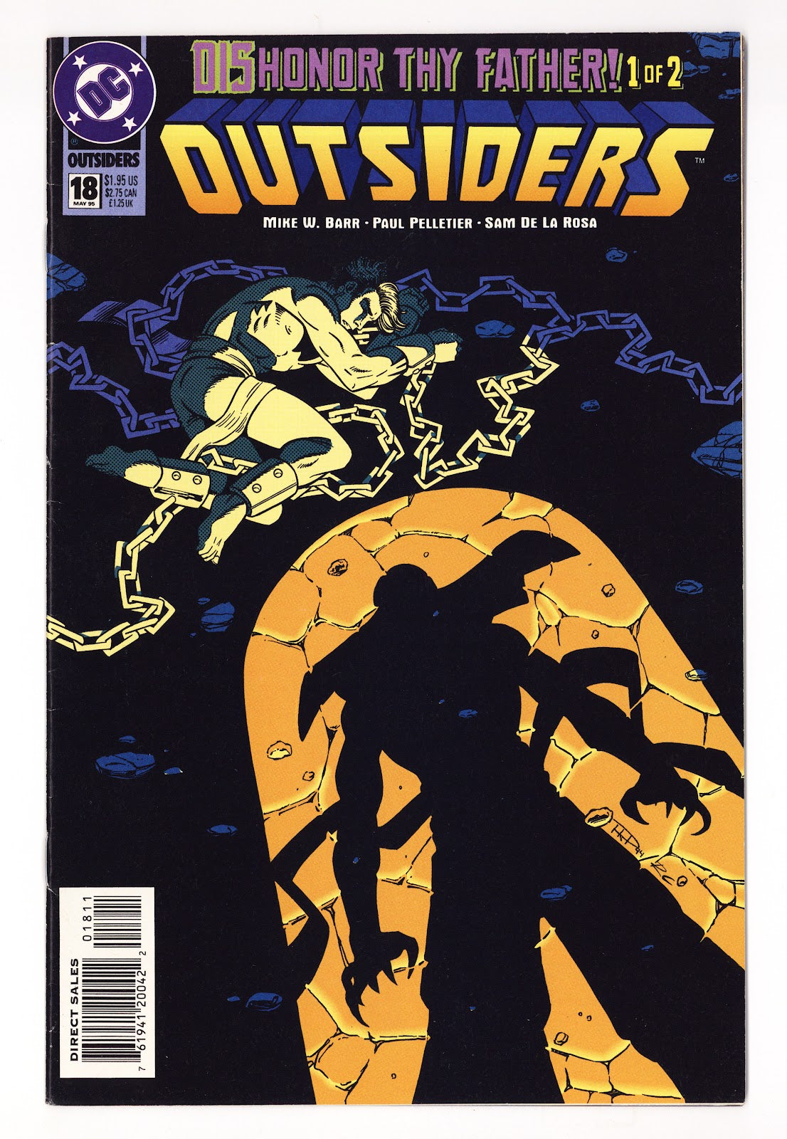 Outsiders Vol 2 18  Mid Grade   (1995)
