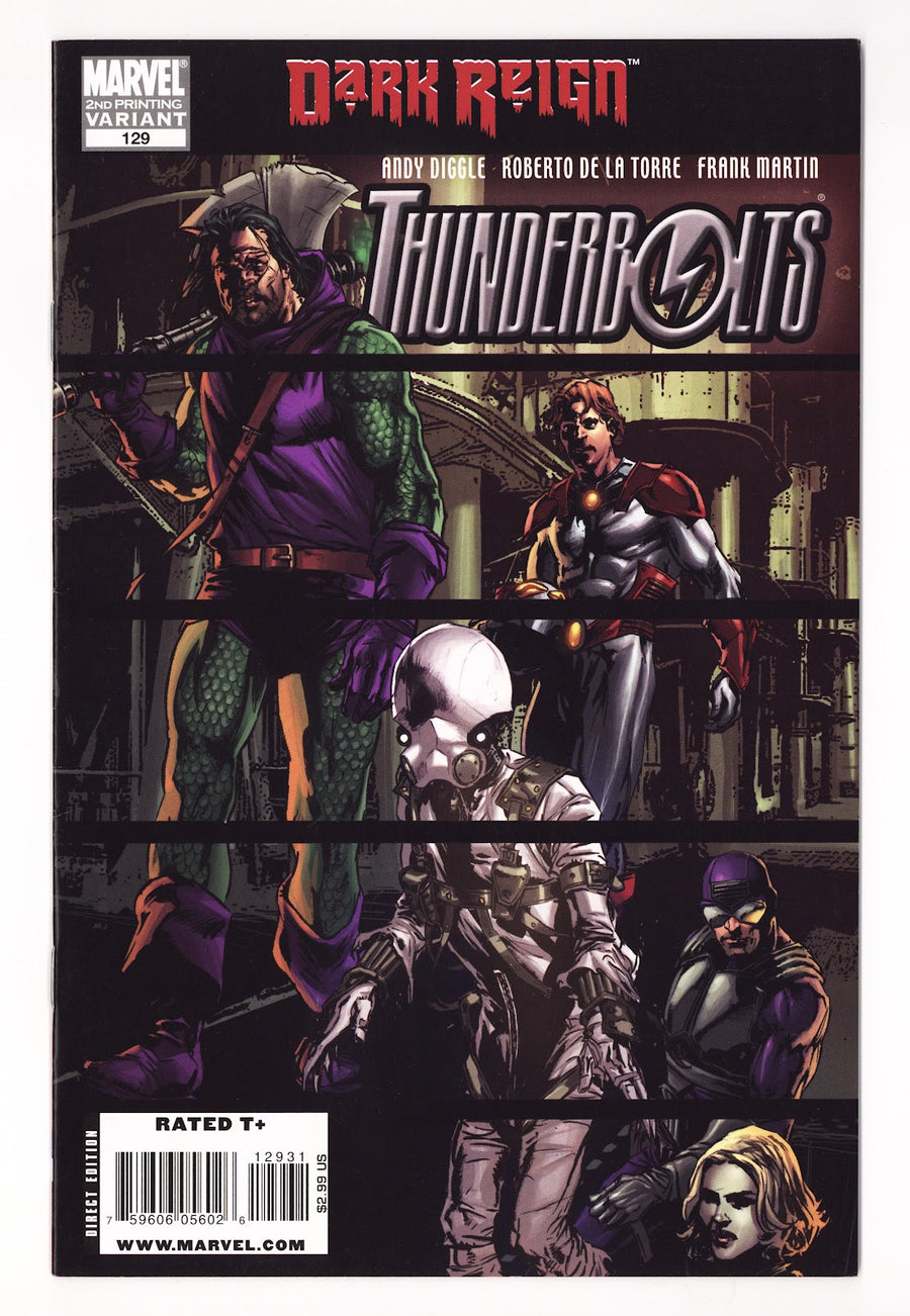Thunderbolts Vol 1 129  Mid Grade   (2009)   2nd Print  
