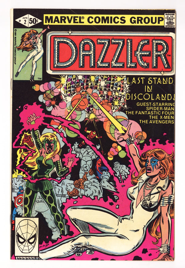 Dazzler Vol 1 2  Low Grade   (1981)   Direct