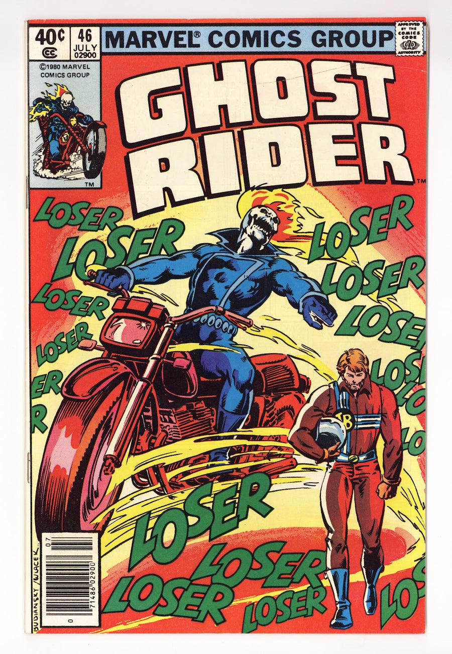 Ghost Rider Vol 1 46  Mid Grade   (1980)   Newsstand  