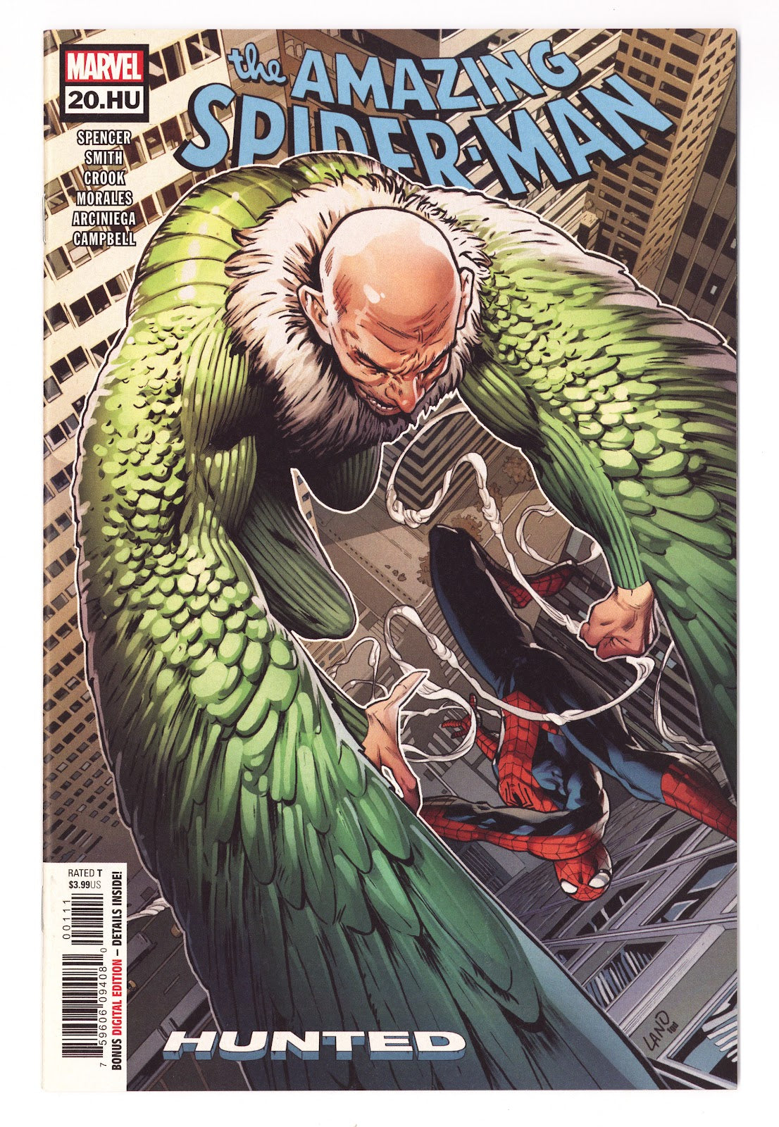 Amazing Spider-Man Vol 5 20.HU High Grade (2019) 