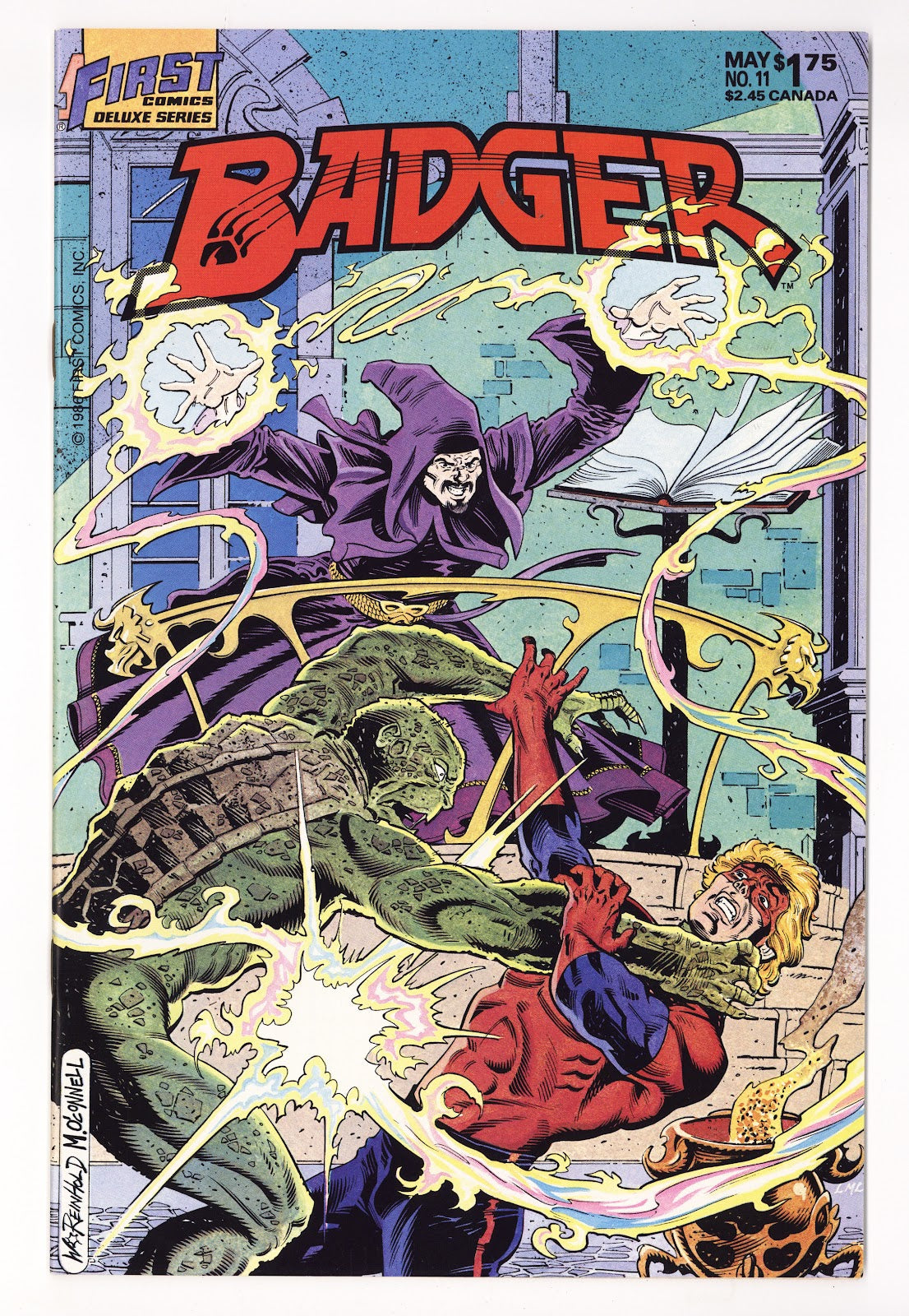 The Badger Vol 1 11  High Grade   (1986)     