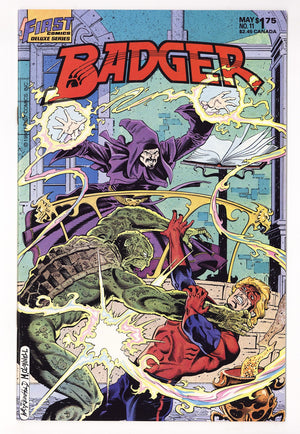 The Badger Vol 1 11  High Grade   (1986)