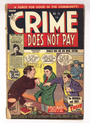 Crime Does Not Pay   75  GD/VG (3.0)   (1949)