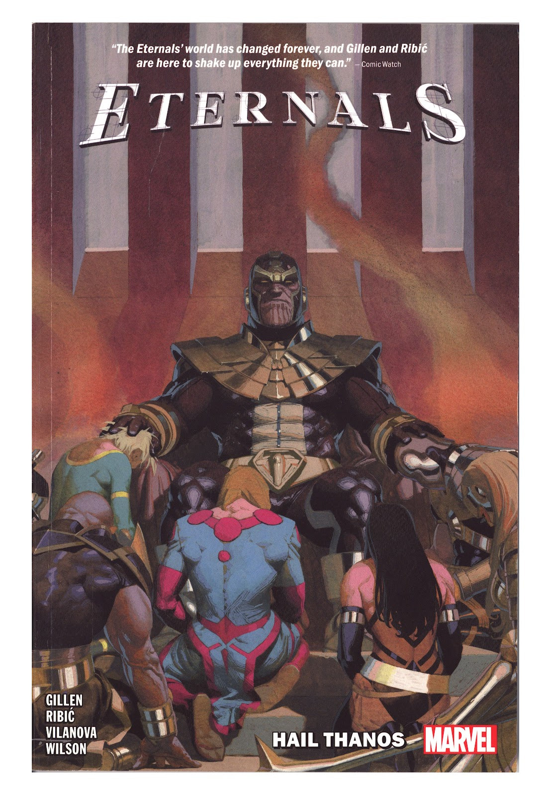 Eternals TPB Vol 2 Mid Grade Hail Thanos (2022) 