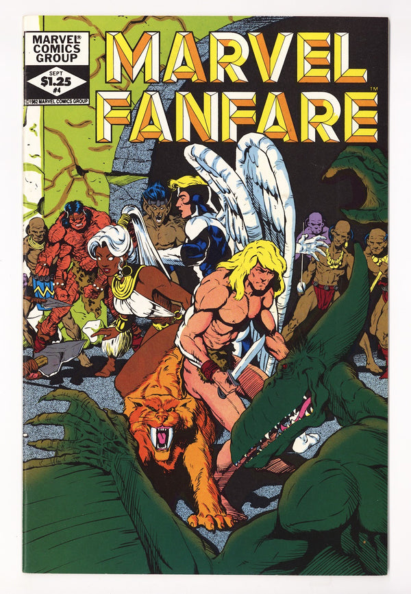 Marvel Fanfare Vol 1 4  High Grade   (1982)