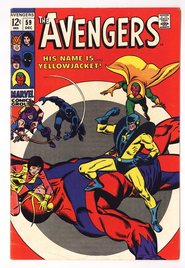 The Avengers Vol 1 59 FN- (5.5) (1968)