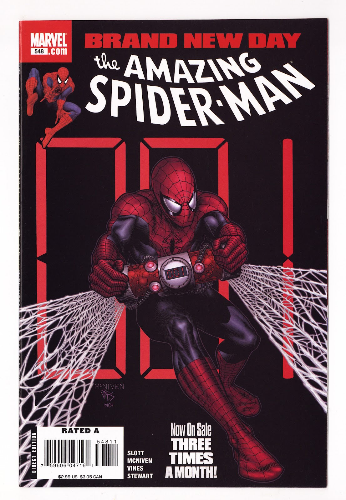 The Amazing Spider-Man Vol 2 548 High Grade (2008)  