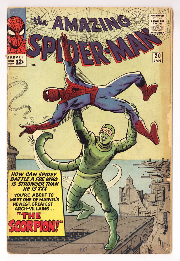The Amazing Spider-Man Vol 1 20  GD/VG (3.0) Last Page Missing  (1965)