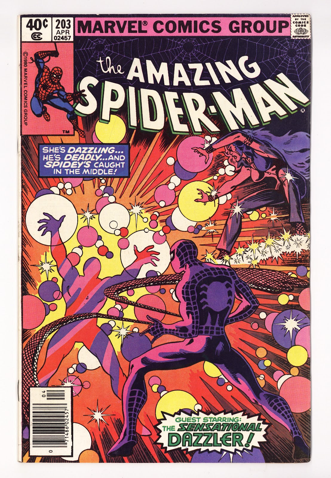 The Amazing Spider-Man Vol 1 203 FN (6.0) (1980) Newsstand 