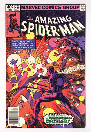 The Amazing Spider-Man Vol 1 203 FN (6.0) (1980) Newsstand