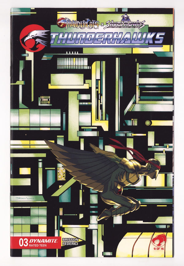 Thundercats X Silverhawks Thunderhawks 3 Shalvey Variant (2026)