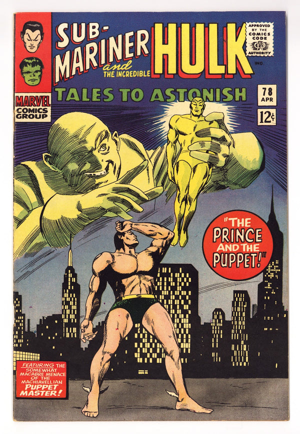 Tales to Astonish Vol 1 78  VF- (7.5)   (1966)