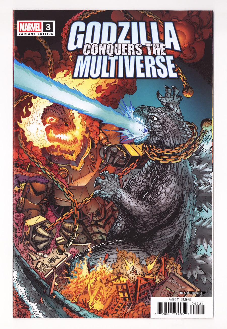 Godzilla Conquers the Multiverse #3 (2026) Bagley Variant