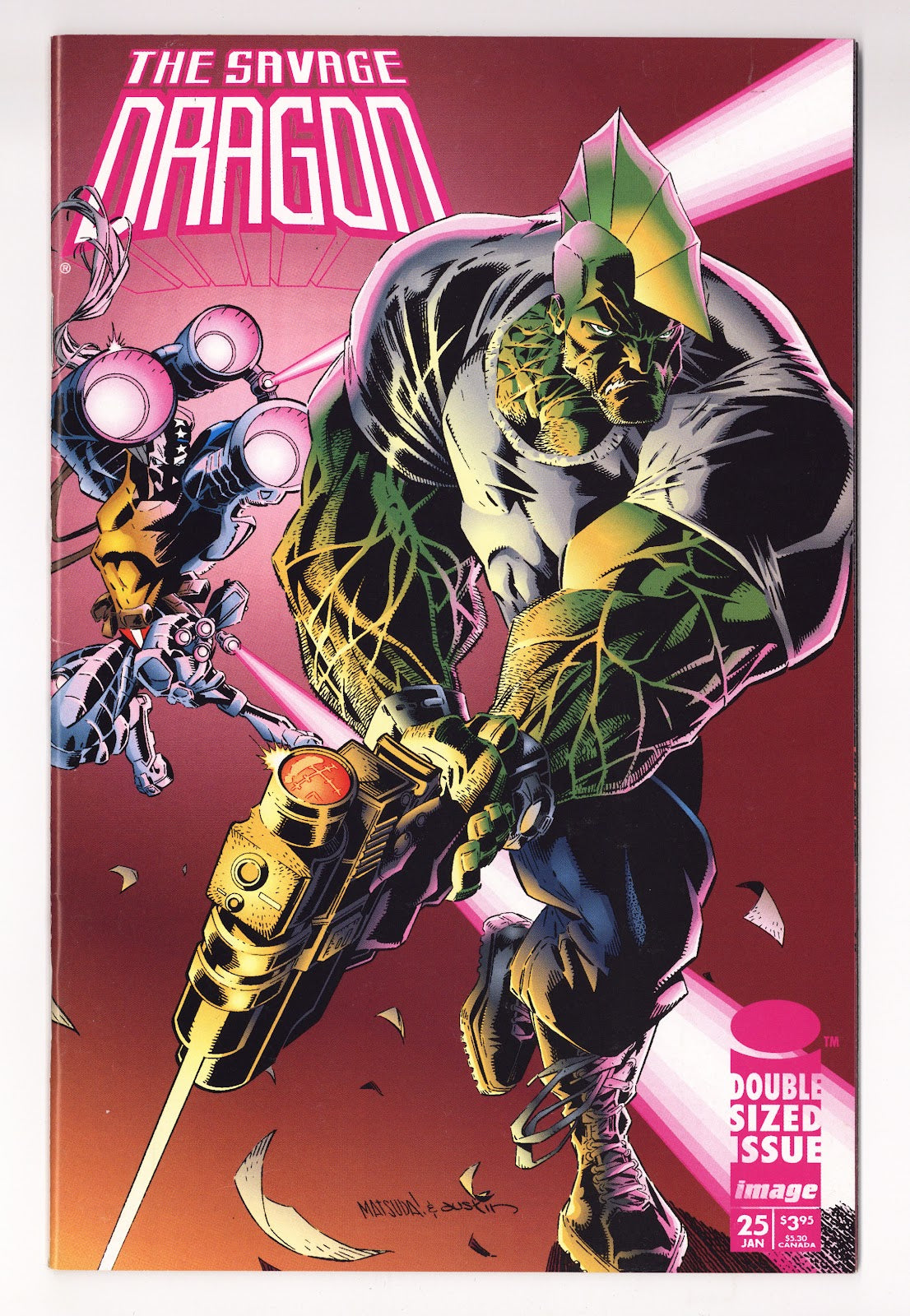 Savage Dragon Vol 2 25  Mid Grade   (1996)     