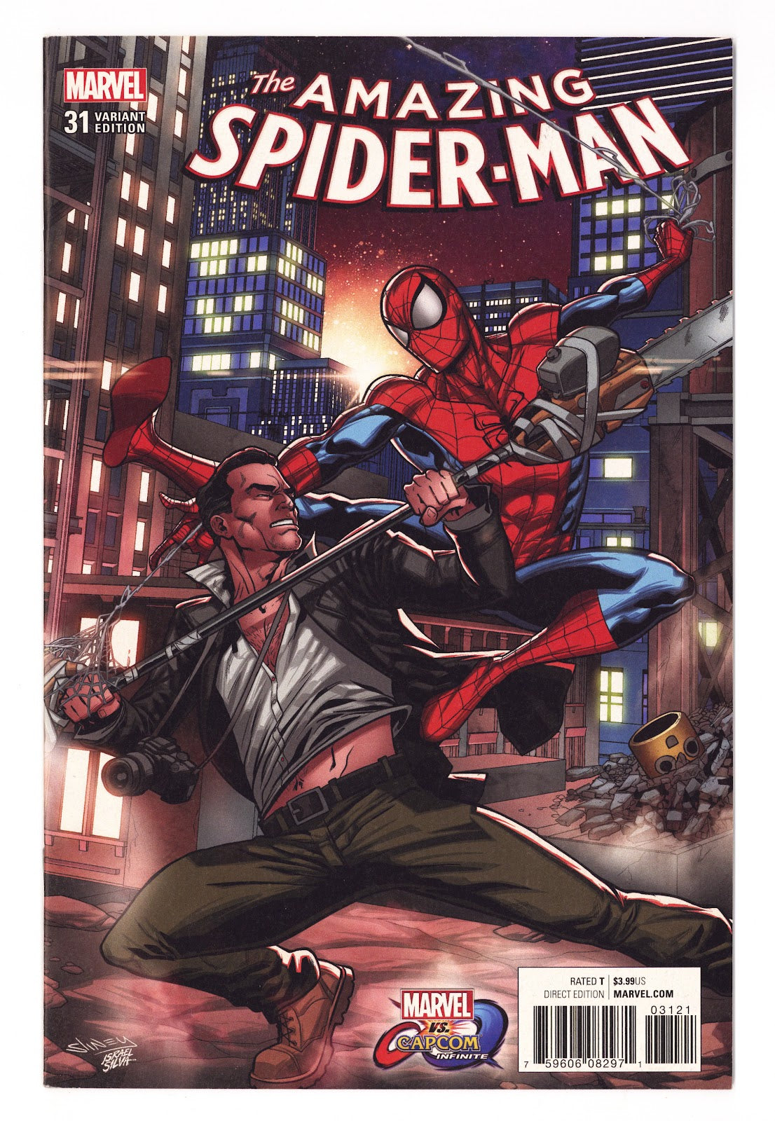 Amazing Spider-Man Vol 4 31 High Grade (2017) Sliney Variant 
