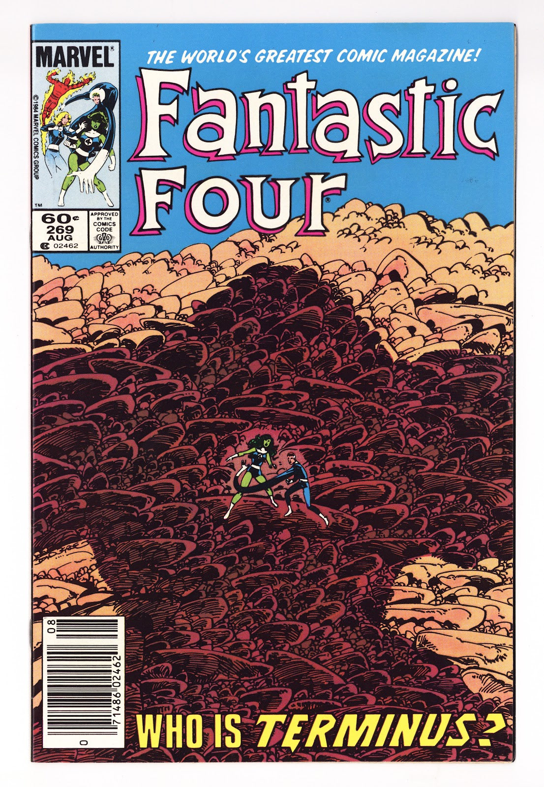 Fantastic Four Vol 1 269 High Grade (1984) Newsstand 