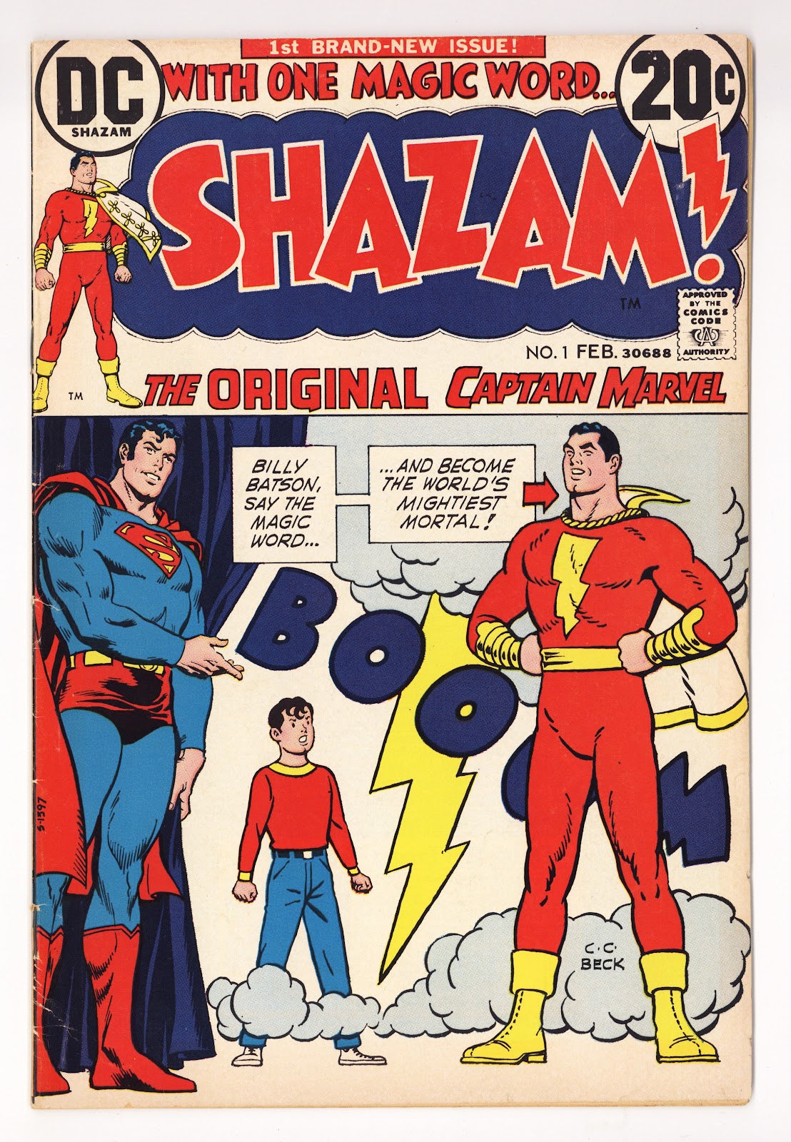 Shazam! Vol 1 1  FN- (5.5)   (1973)
