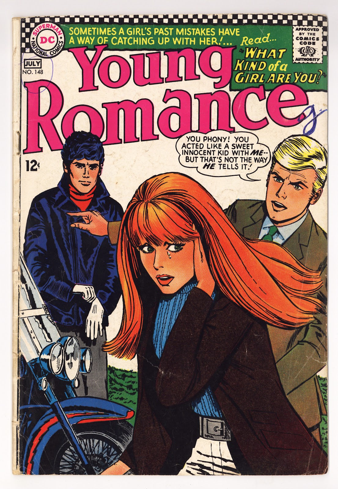 Young Romance   148  GD/VG (3.0)   (1967)     