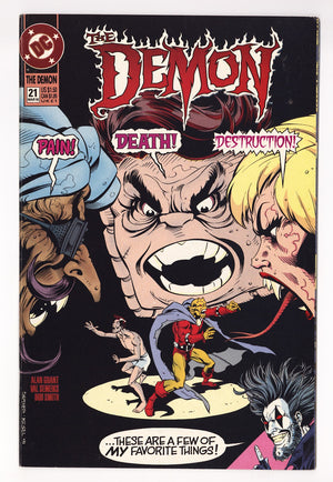 The Demon Vol 3 21  Mid Grade   (1992)