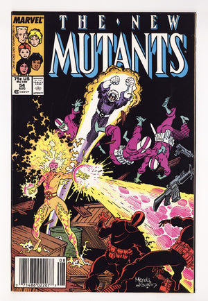 The New Mutants Vol 1 54 High Grade (1987) Newsstand