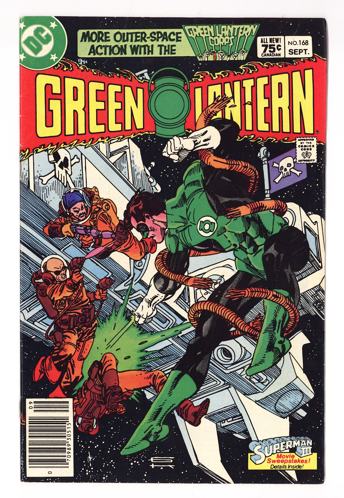 Green Lantern Vol 2 168  Mid Grade   (1983)   Canadian Price Variant  