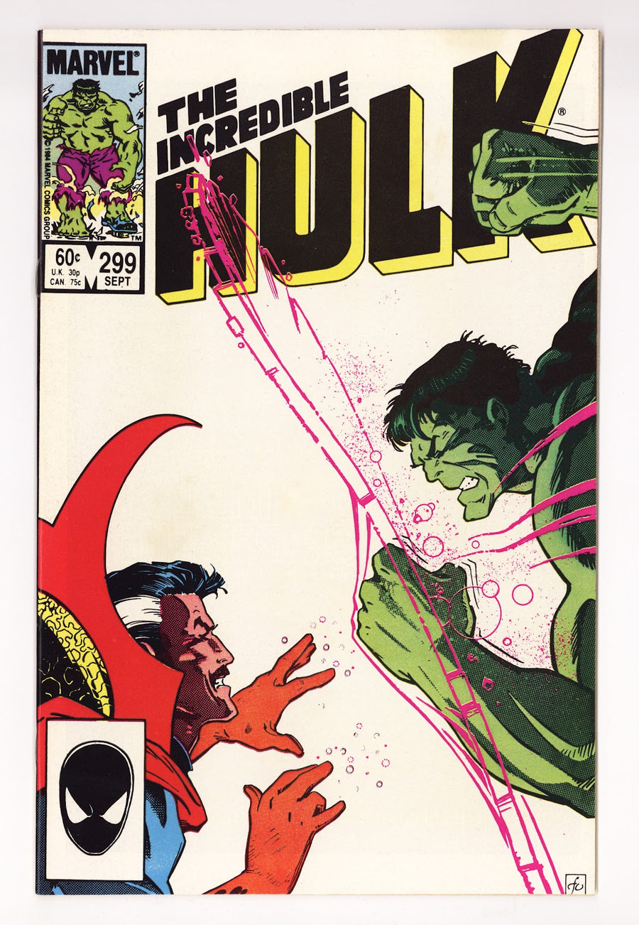 The Incredible Hulk Vol 1 299  High Grade   (1984)     