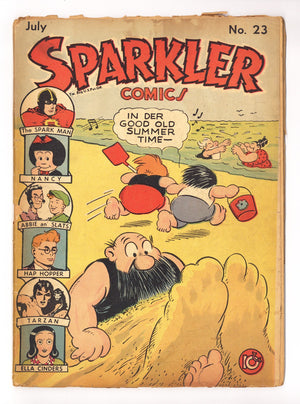 Sparkler Comics Vol 3 11 (23)  FR/GD (1.5) Cover Detached  (1943)