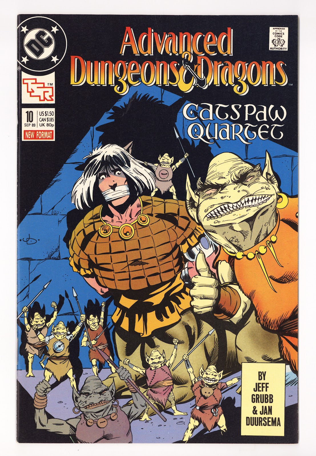 Advanced Dungeons & Dragons Comic Book 10 High Grade (1989) 