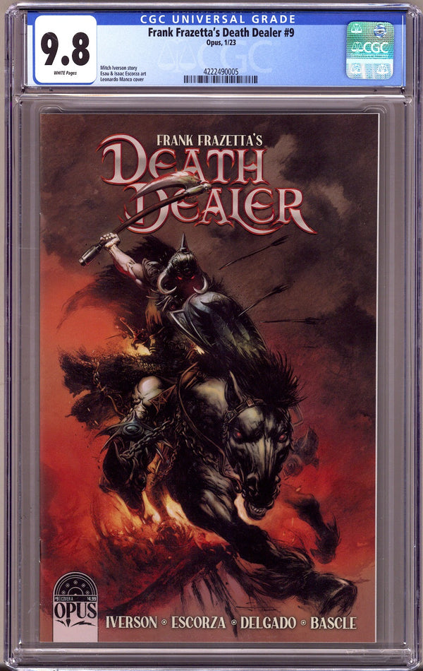 Frank Frazetta's Death Dealer 9 CGC 9.8 (NM/M) (2023)