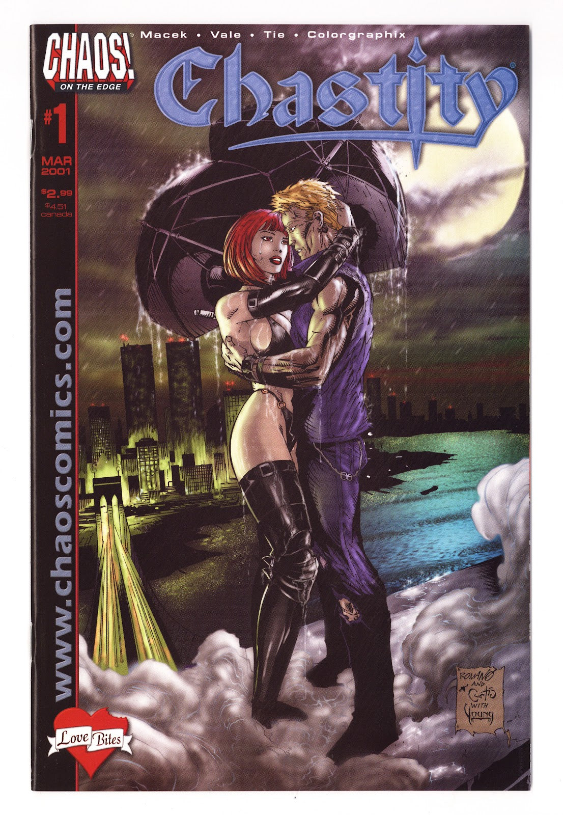 Chastity: Love Bites   1  High Grade   (2001)     