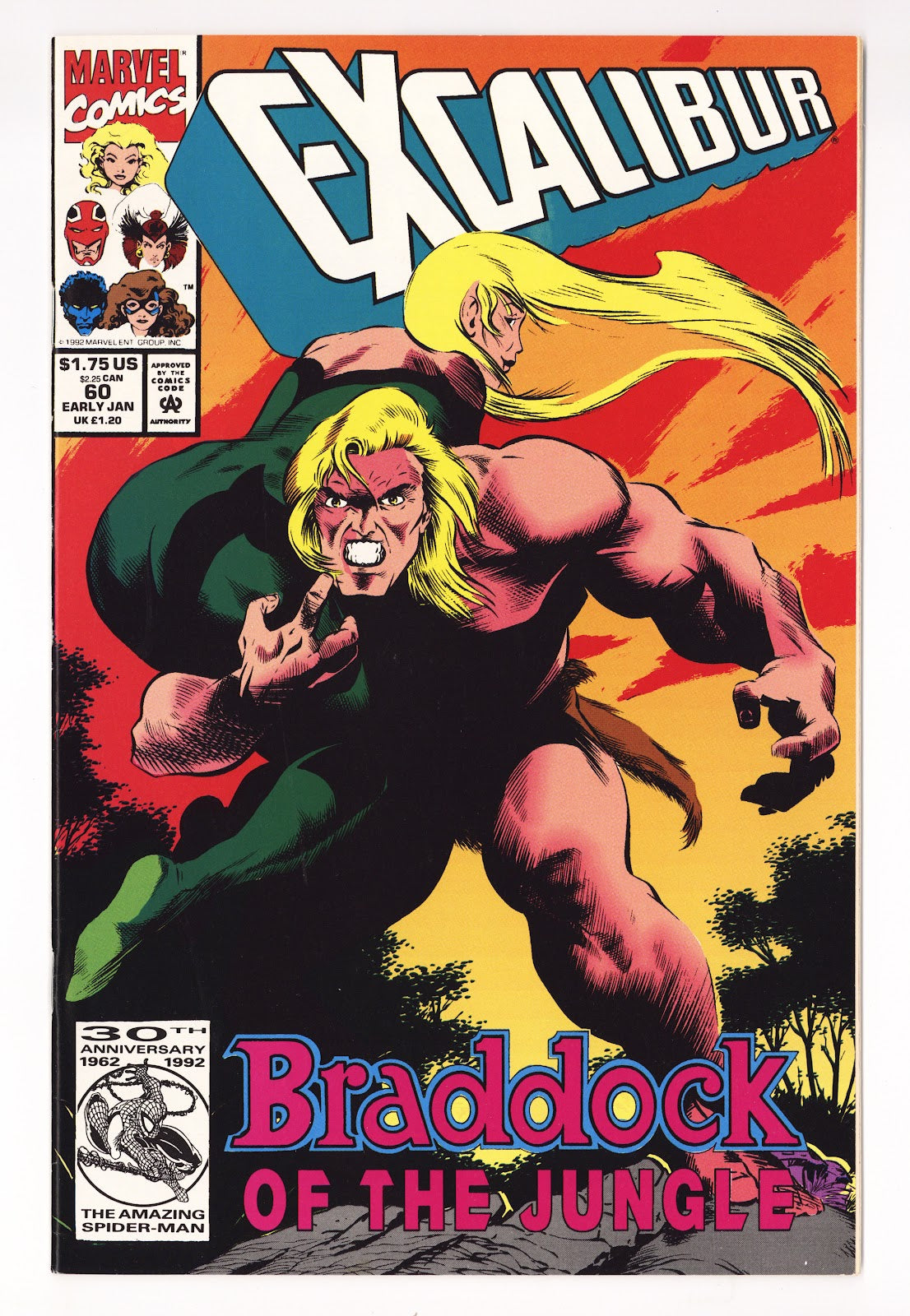 Excalibur Vol 1 60 High Grade (1993) Direct 
