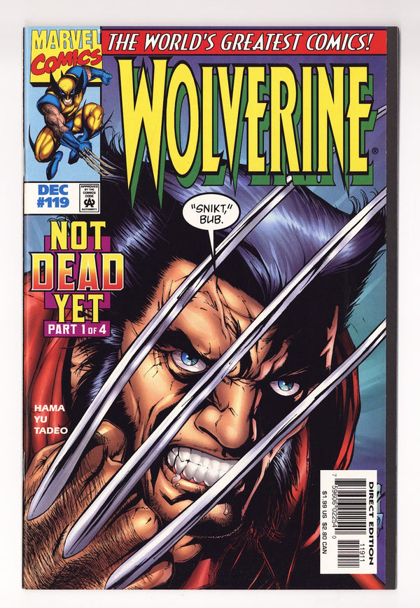 Wolverine Vol 2 119 High Grade (1997)