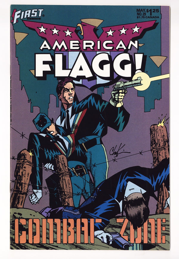 American Flagg! Vol 1 29 Mid Grade (1986)