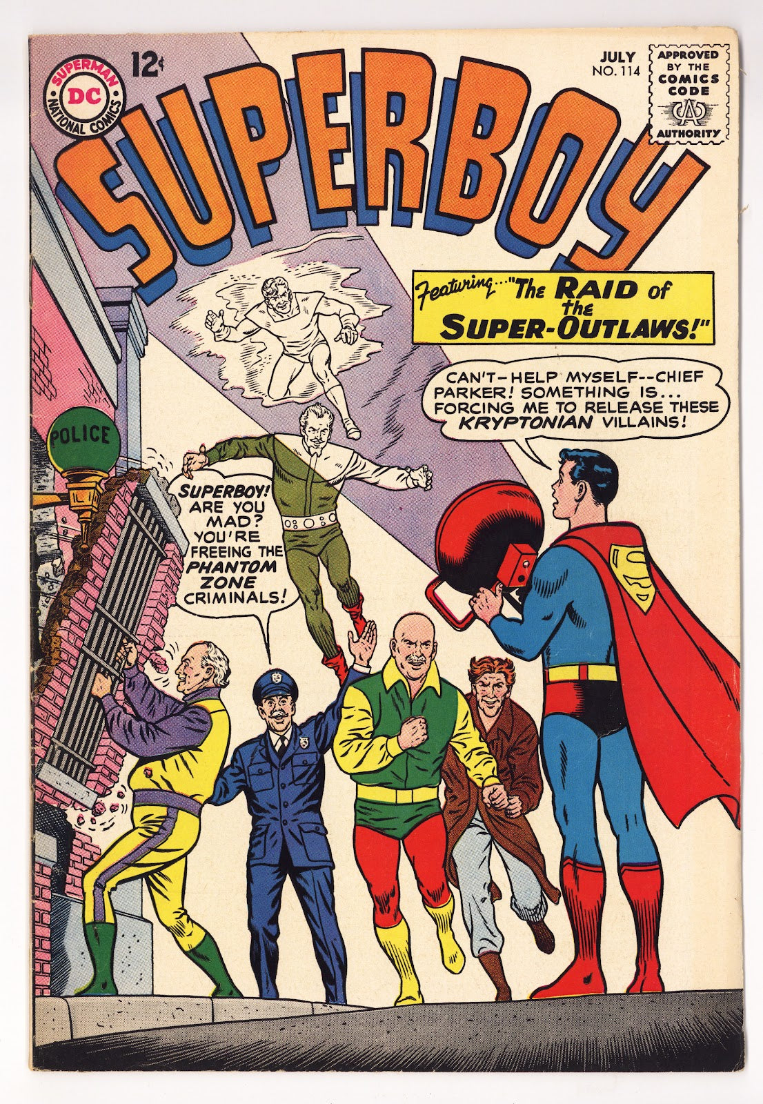 Superboy Vol 1 114  VG/FN (5.0)   (1964)     