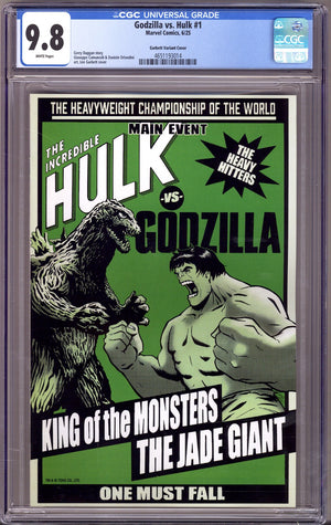Godzilla vs. Hulk 1 CGC 9.8 (NM/M) (2025) Garbett Variant