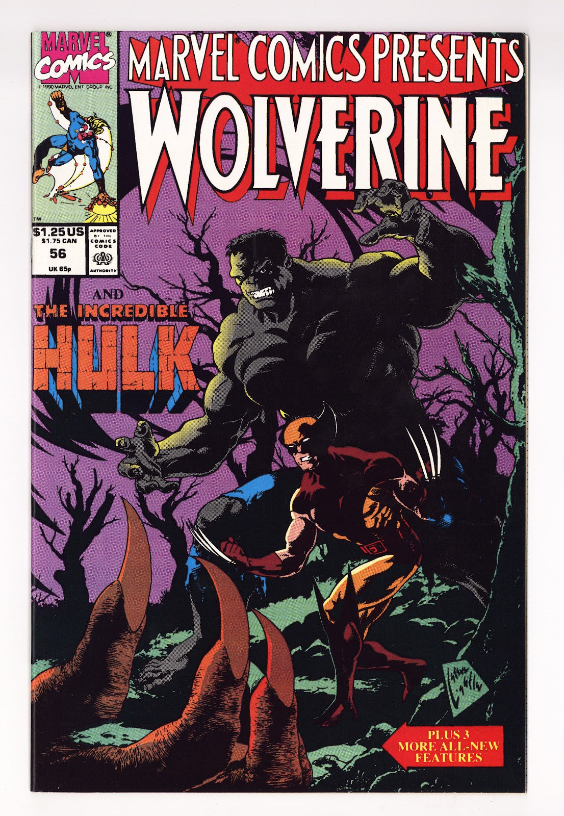 Marvel Comics Presents Vol 1 56 High Grade (1990) 